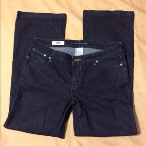 Banana republic blue wide leg jeans size 8